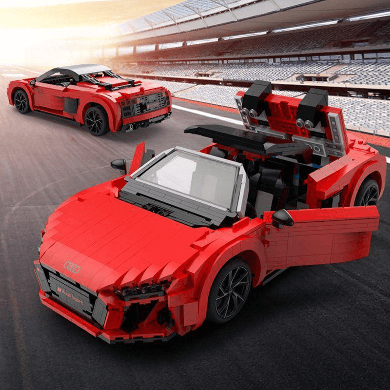 Audi R8 Spyder - Building Blocks Set | Power Brickz