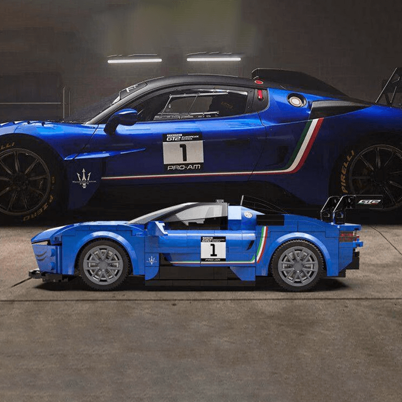 Maserati GT2 - Building Blocks Set | Power Brickz
