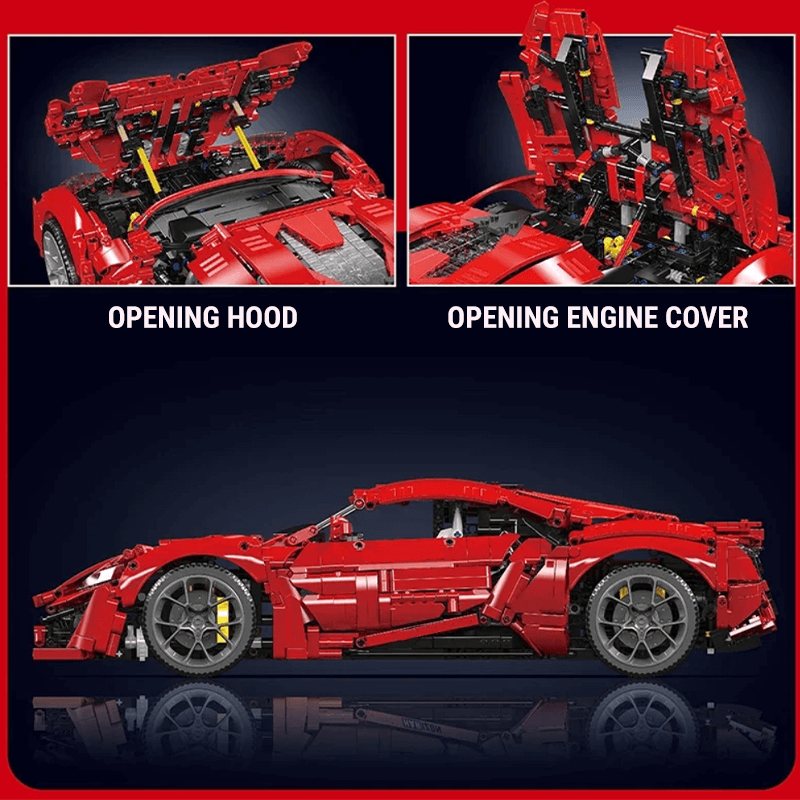 Exclusive Lebanese Hypercar - Building Blocks Set | Power Brickz