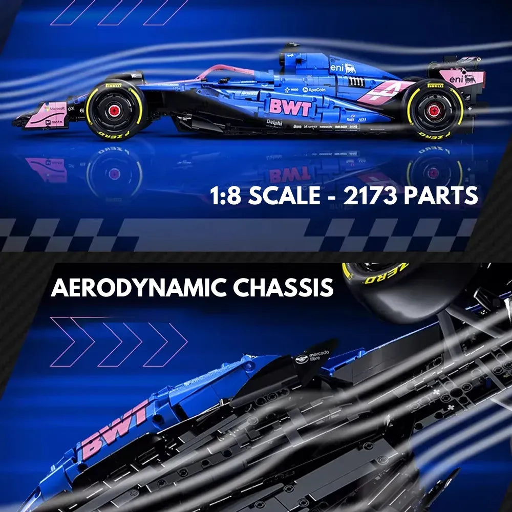 Alpine A525 BWT F1 from Building Blocks Kit