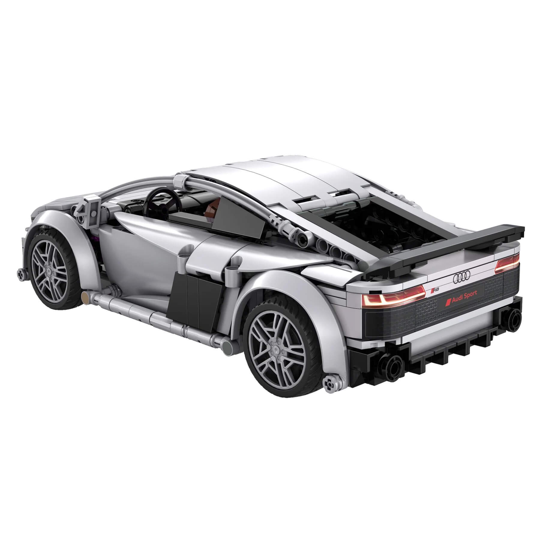 Audi R8 V - Building Blocks Set | Power Brickz