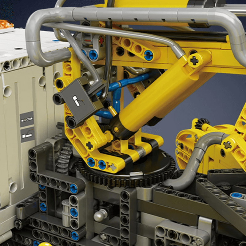 Industrial Pneumatic Concrete Pump - Building Blocks Set | Power Brickz