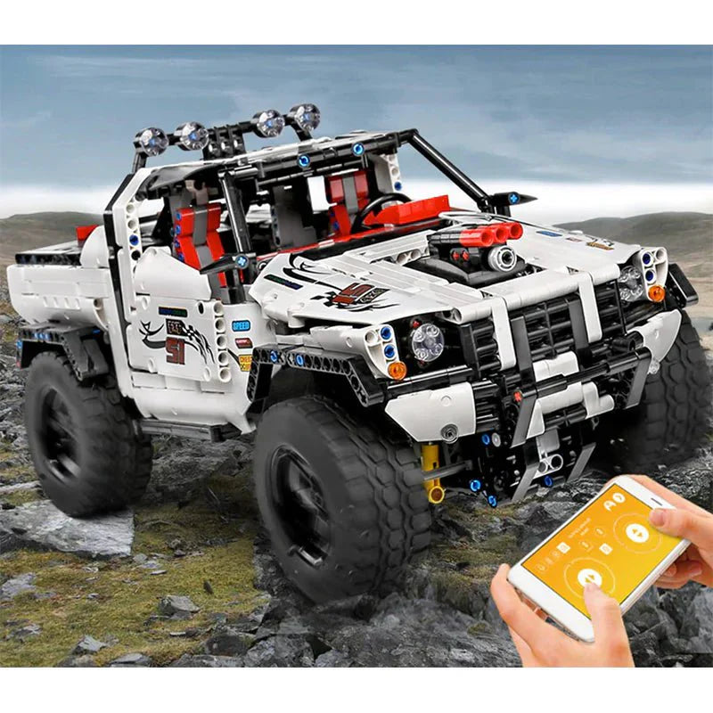 4x4 Custom Off-Roader - Building Blocks Set | Power Brickz