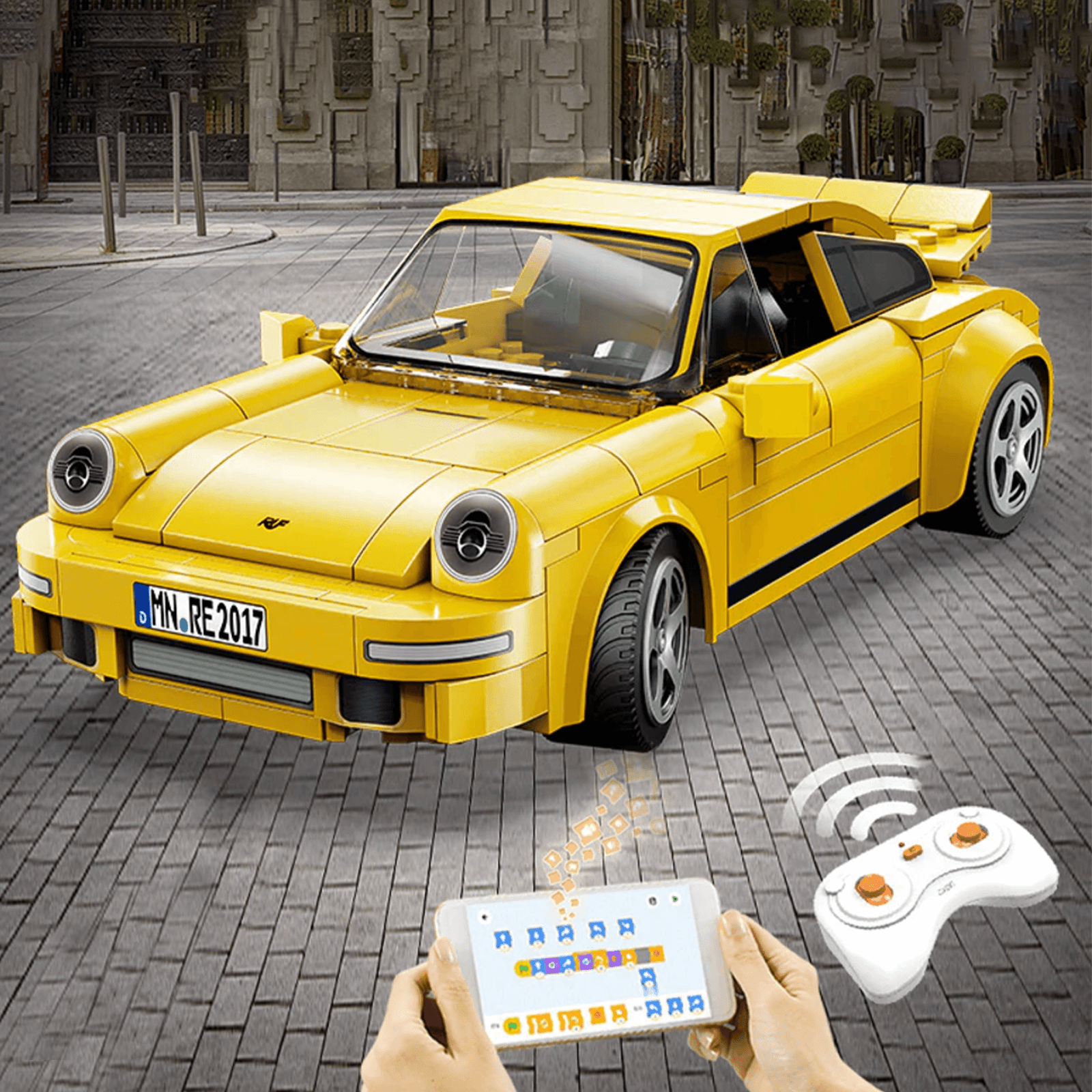 RUF CTRYellowbird - Building Blocks Set | Power Brickz