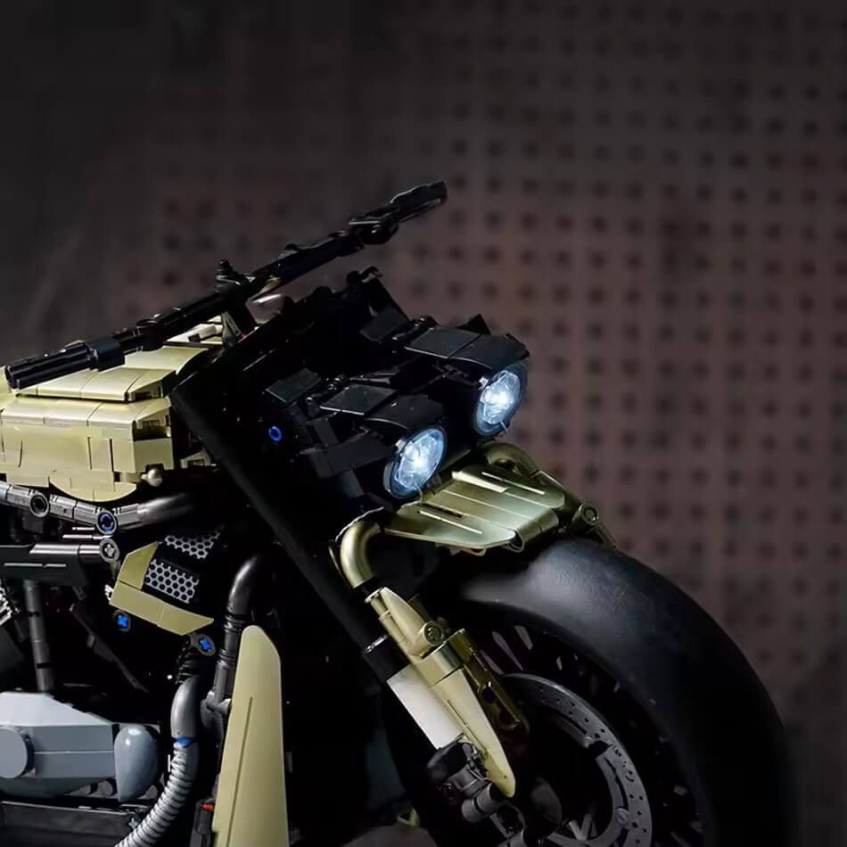 Legendary American Chopper Bike - Building Blocks Set | Power Brickz