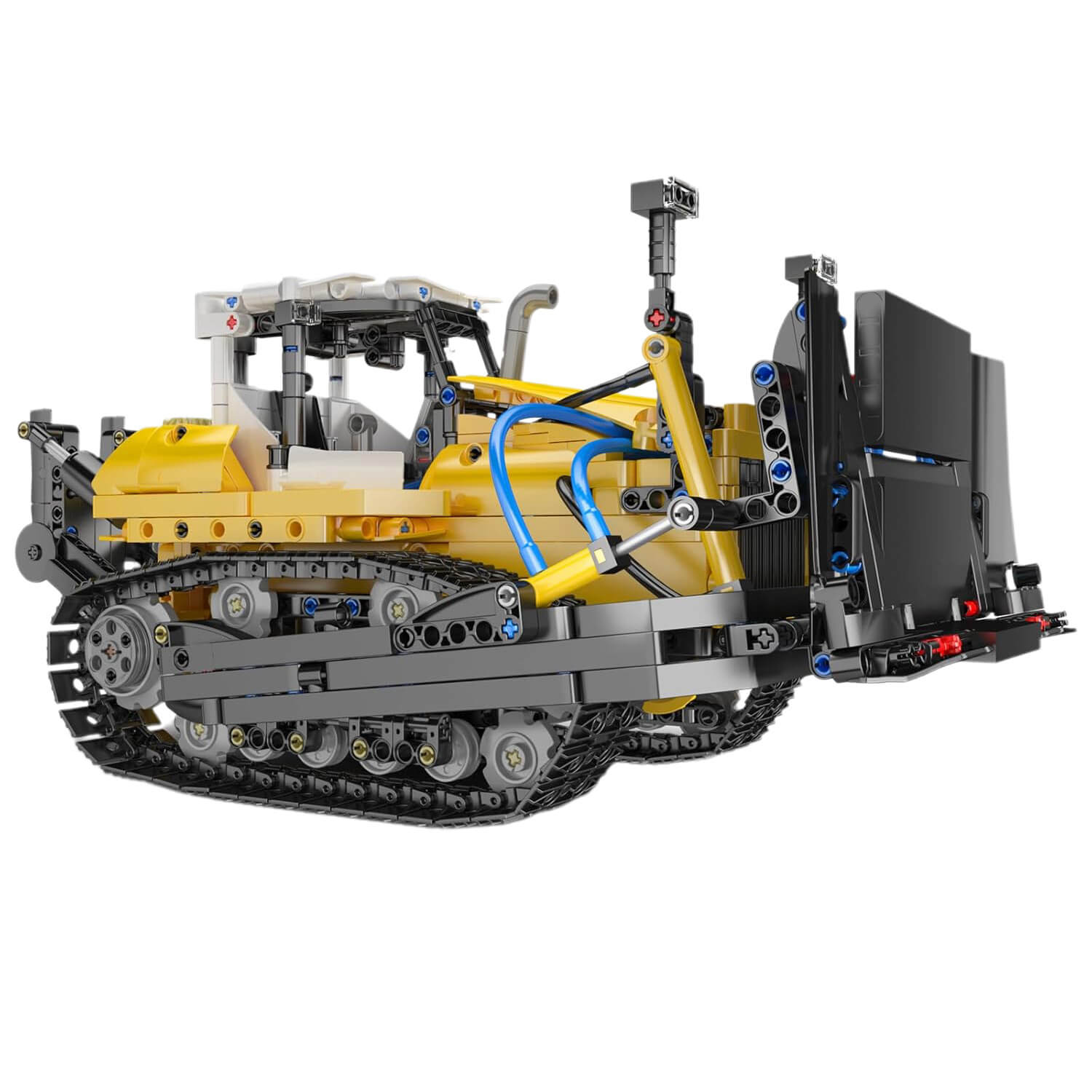 Professional Pneumatic Bulldozer - Building Blocks Set | Power Brickz