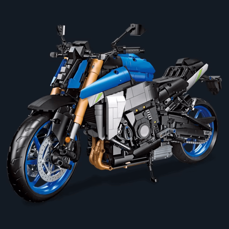 Japanese Sport Motorcycle - Building Blocks Set | Power Brickz