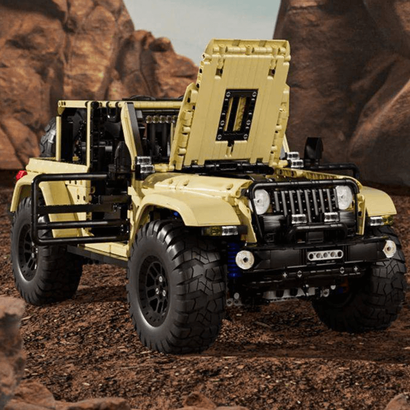 All-Terrain Wrangler Sahara 4x4 - Building Blocks Set | Power Brickz