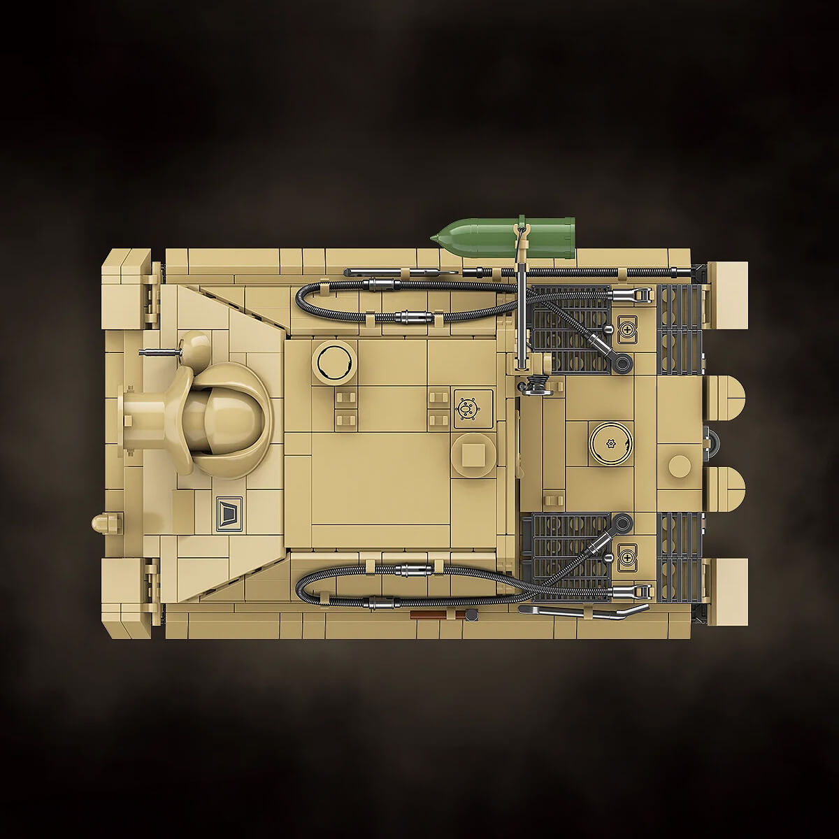 Sturmtiger 38cm Armored Mortar - Building Blocks Set | Power Brickz