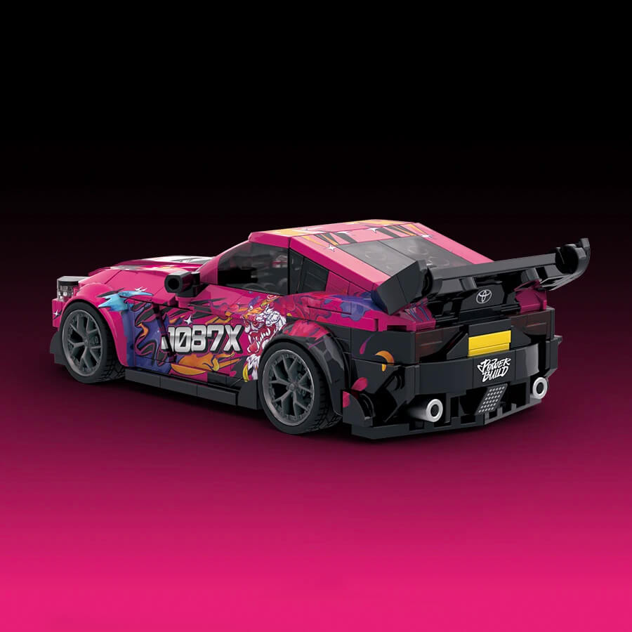 Toyota Supra A - Building Blocks Set | Power Brickz
