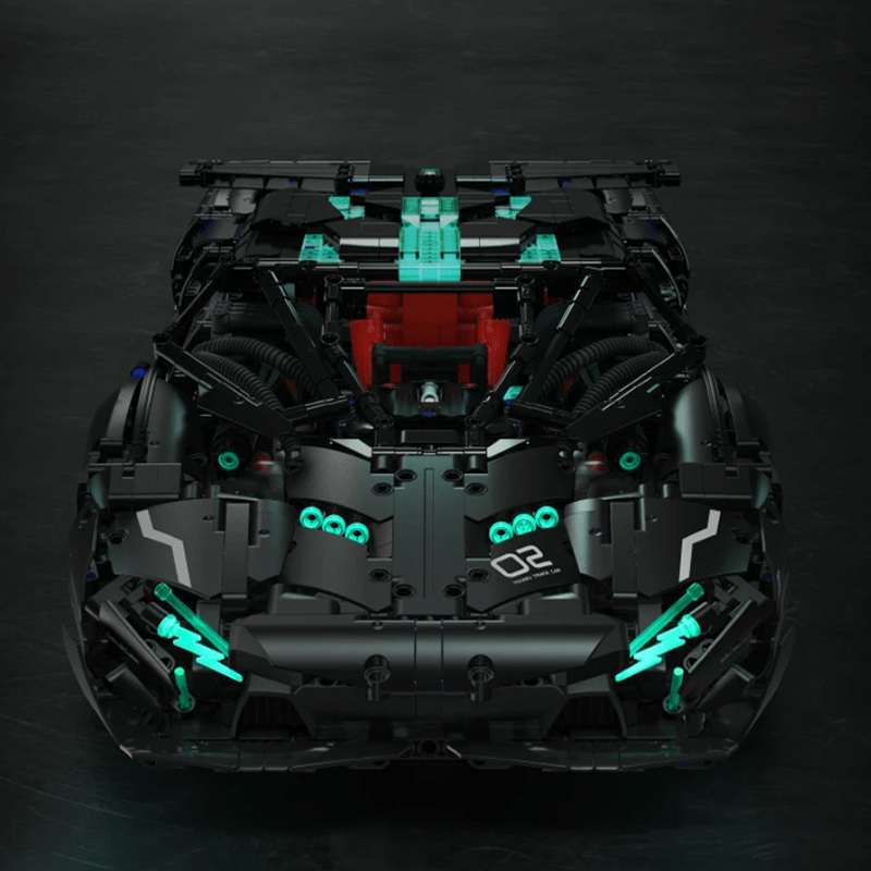 Black Bull SV Concept Remote Control - Building Blocks Set | Power Brickz