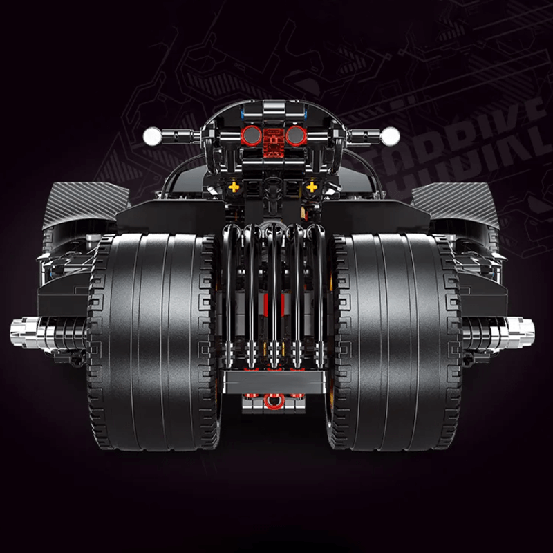 Sci-Fi Motorcycle - Building Blocks Set | Power Brickz