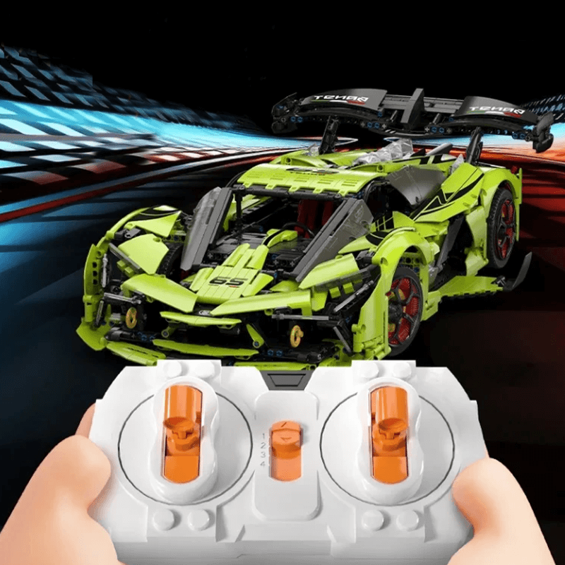 Italian Lambo Hyperconcept Supercar - Building Blocks Set | Power Brickz