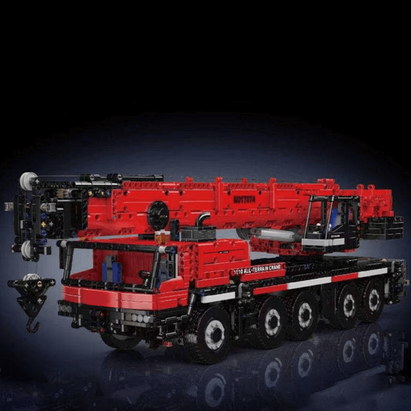 Construction Crane Remote Control - Building Blocks Set | Power Brickz