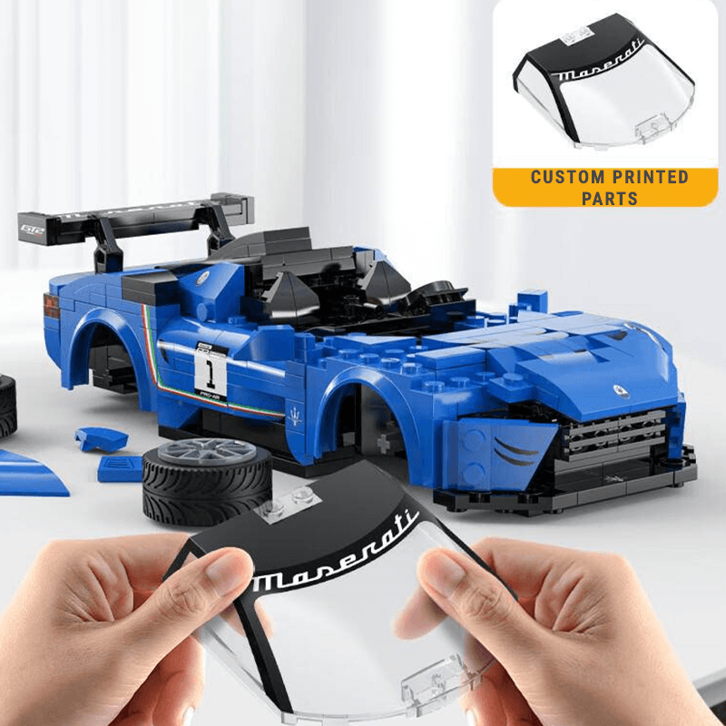 Maserati GT2 - Building Blocks Set | Power Brickz