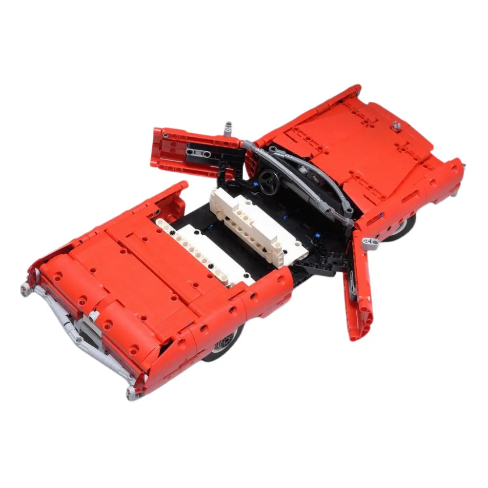 Power Brickz 60' Low Rider Eldorado | 859pcs SKU MOC-39056