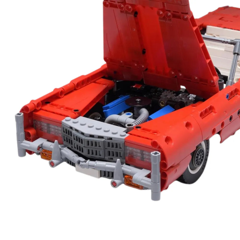 Power Brickz 60' Low Rider Eldorado | 859pcs SKU MOC-39056