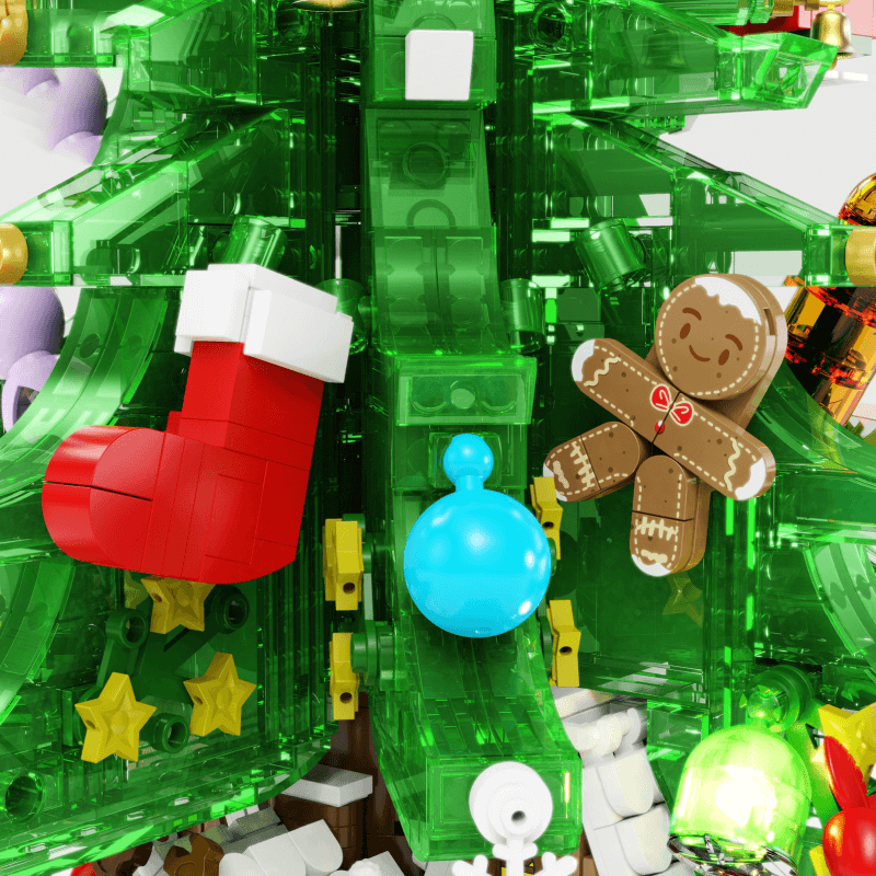 Monumental Christmas Tree - Ultimate Edition - Building Blocks Set | Power Brickz
