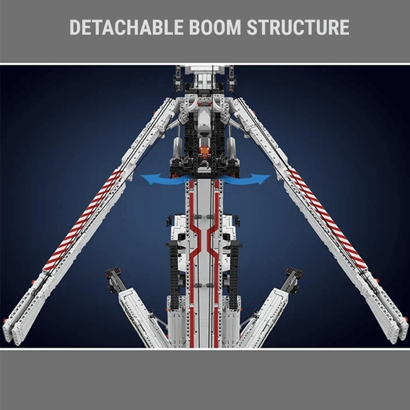 Heavy Duty RC Crane V2 - Building Blocks Set | Power Brickz