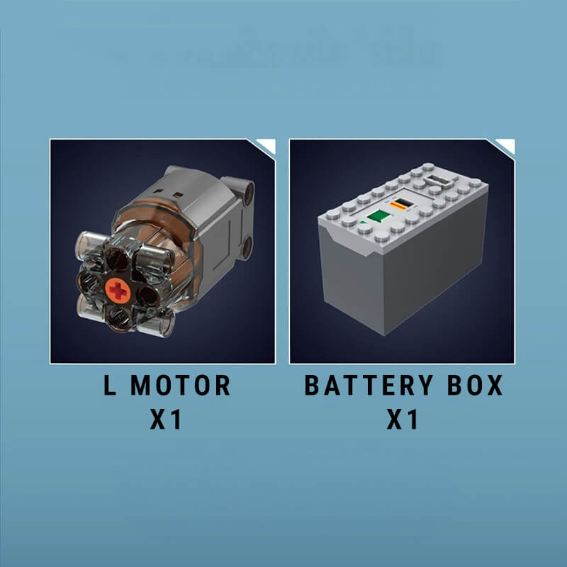 Motorized Water Slide - Building Blocks Set | Power Brickz