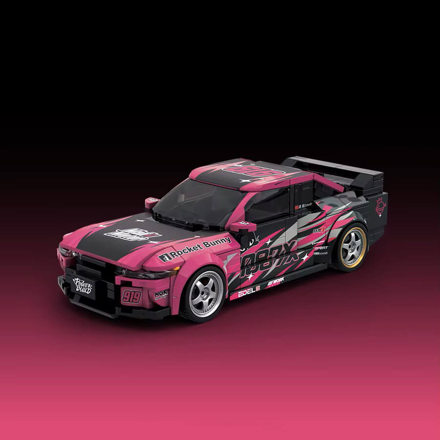 Rocket Bunny RGt-r - Building Blocks Set | Power Brickz