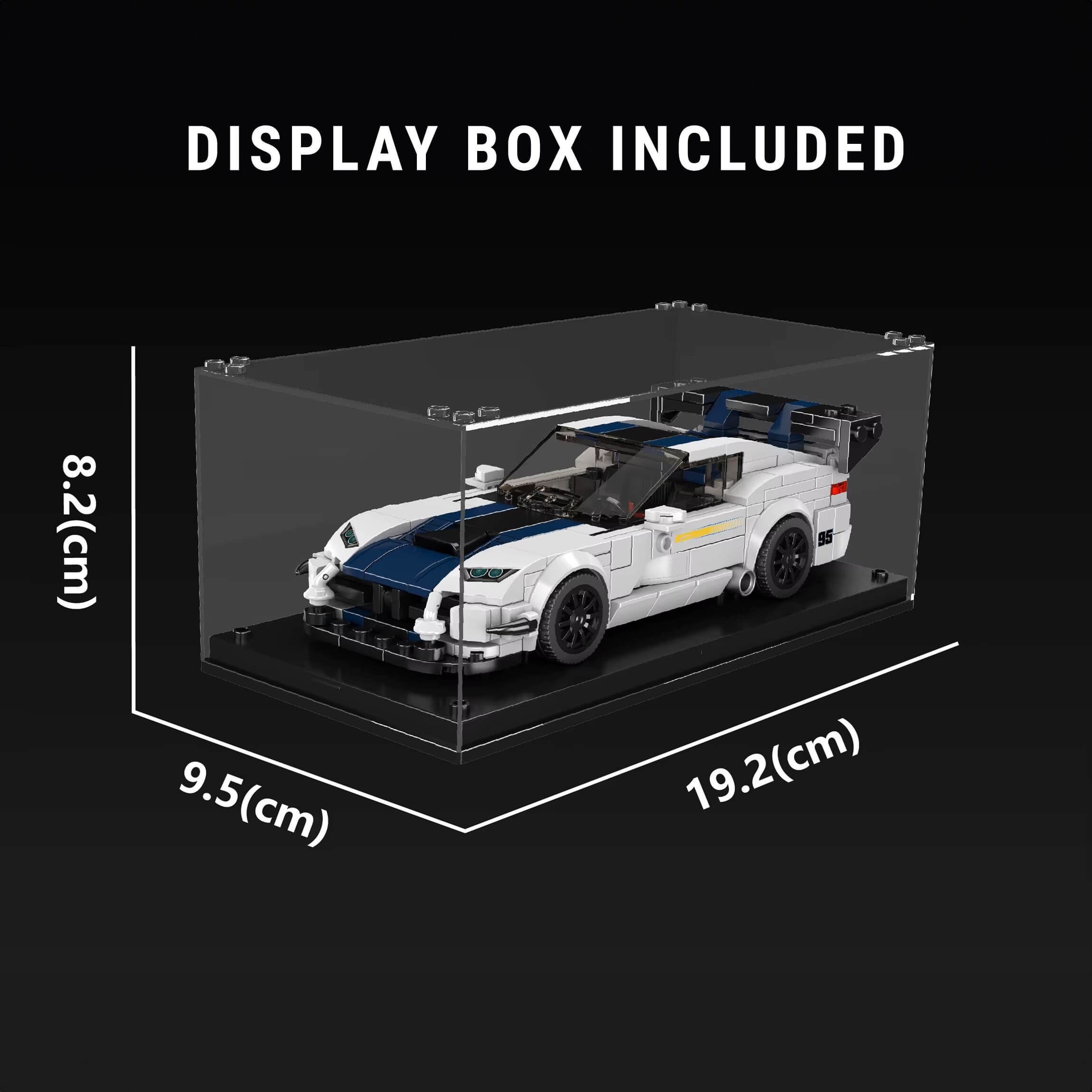 Supercar GTR Safety car - Building Blocks Set | Power Brickz