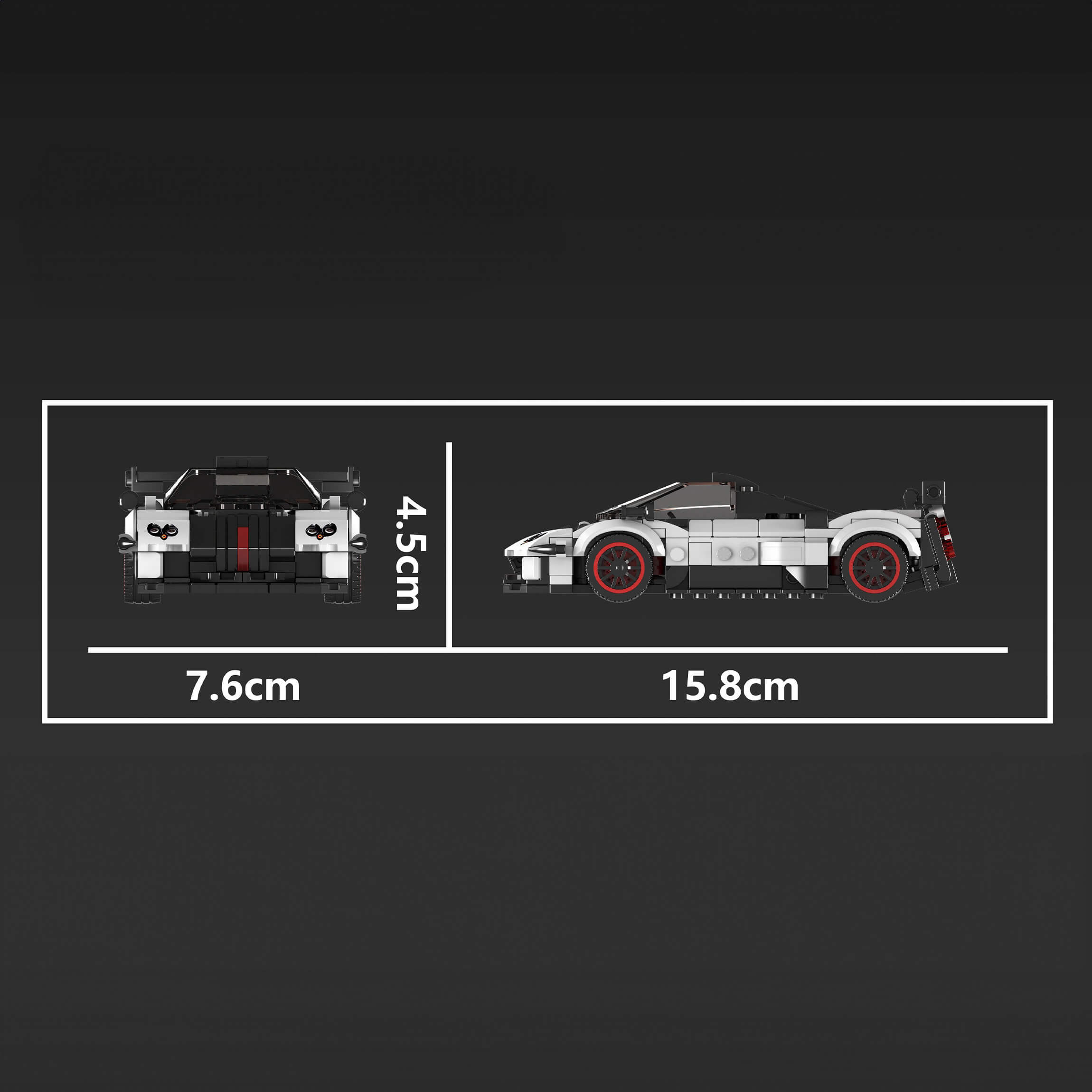 Exclusive Italian VHypercar - Building Blocks Set | Power Brickz