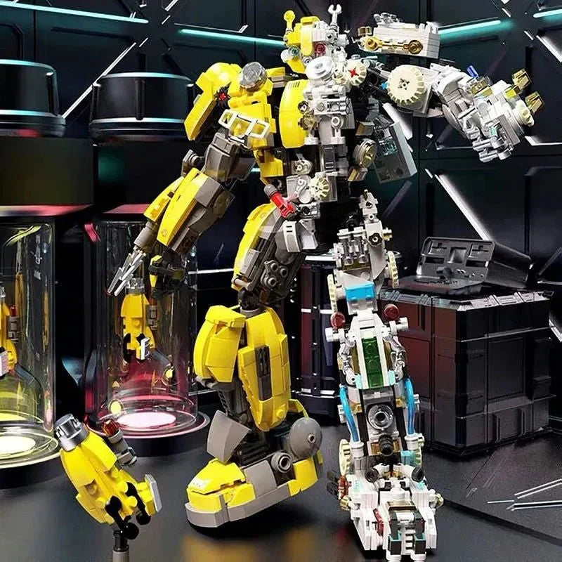 7037 Super Bumblebee Mecha Robot Bricks Toy - Building Set | Power Brickz