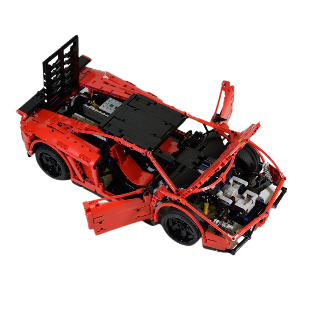Power Brickz Elite Racing Coupe V10 | 1676pcs SKU MOC-107104