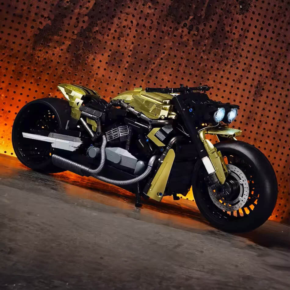 Legendary American Chopper Bike - Building Blocks Set | Power Brickz