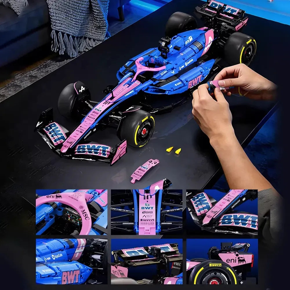 Alpine A525 BWT F1 from Building Blocks Kit