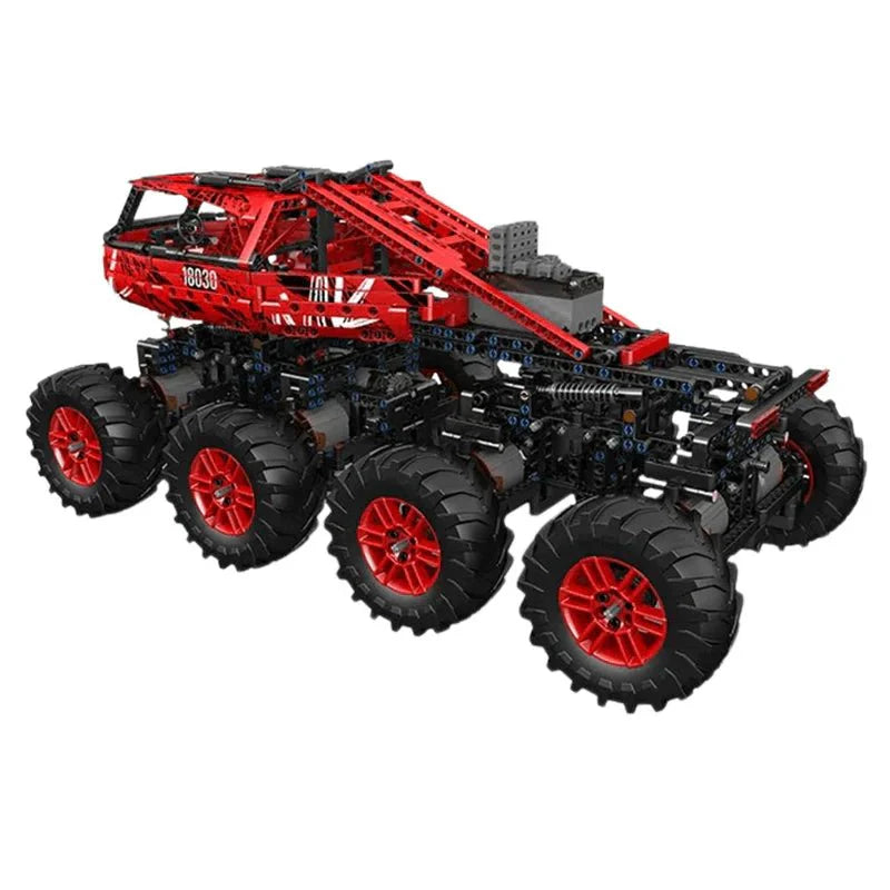 8-Wheel Drive Off-Roader - Building Blocks Set | Power Brickz