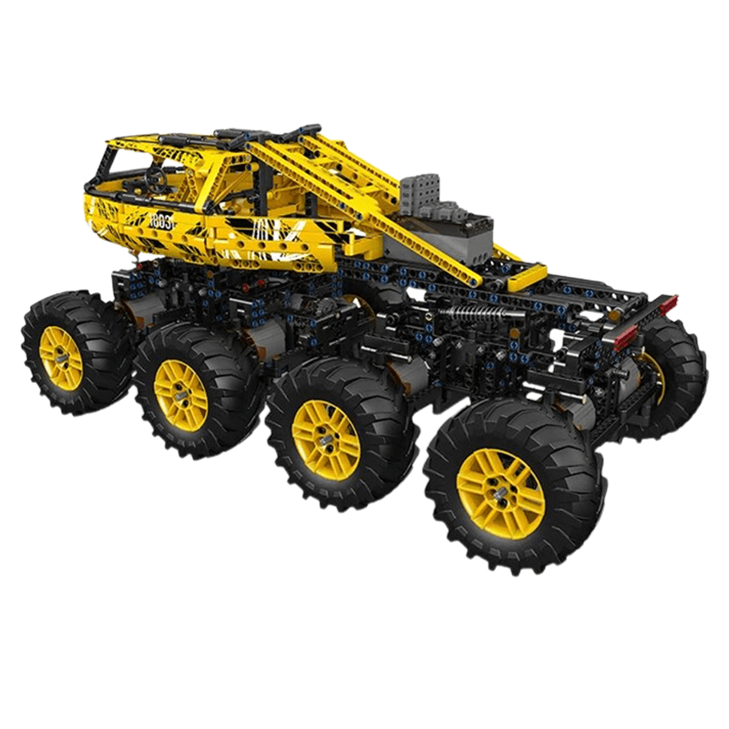 8-Wheel Drive Off-Roader - Building Blocks Set | Power Brickz