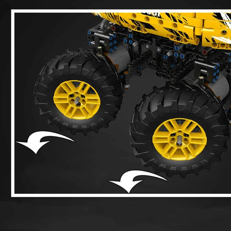 8-Wheel Drive Off-Roader - Building Blocks Set | Power Brickz