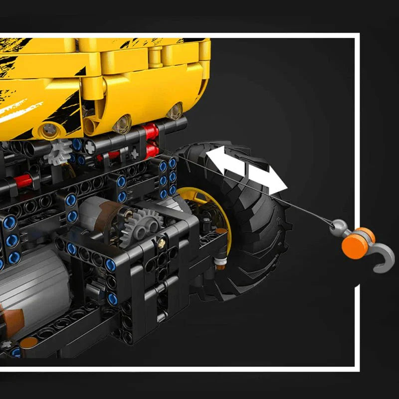 8-Wheel Drive Off-Roader - Building Blocks Set | Power Brickz