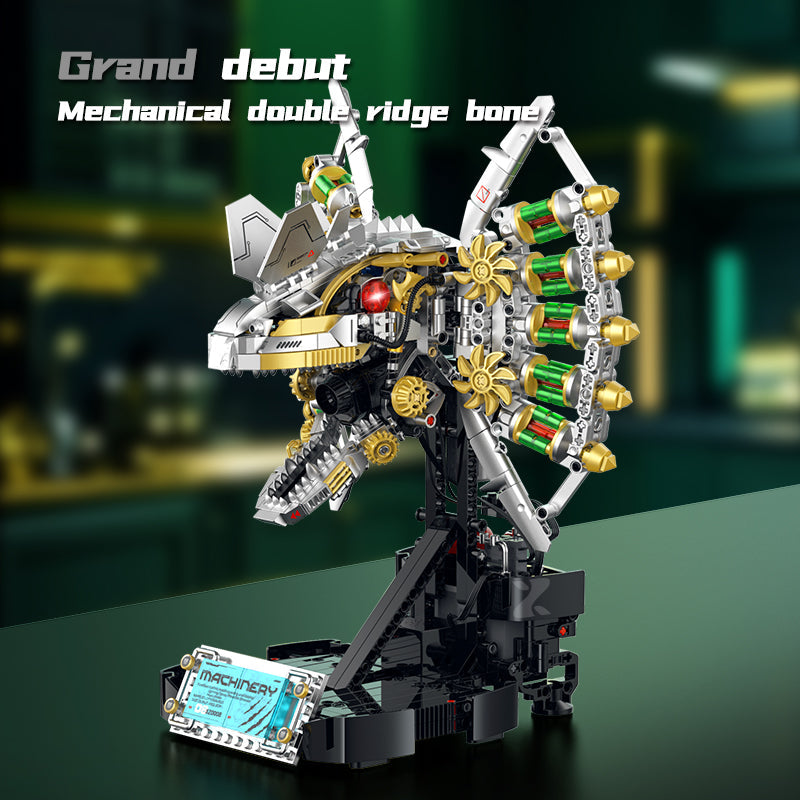 Cyber DinoMecha Head – Xinzhuan XZ0014 – Power Brickz