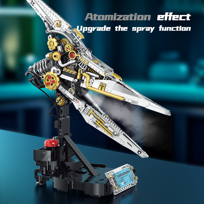 Cyber Pterosaurs Head | 894pcs — view 5 | Power Brickz