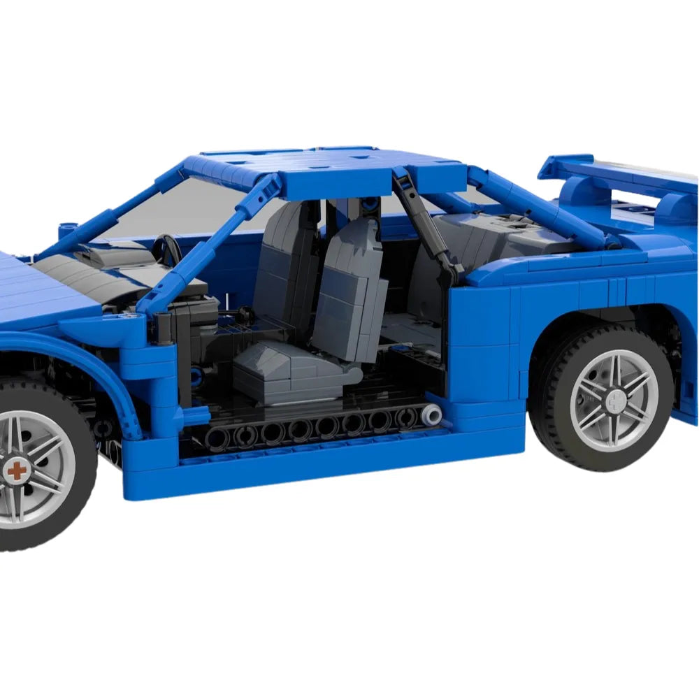 Power Brickz Skyline R34 GTR Vspec | 1095pcs SKU MOC-174789