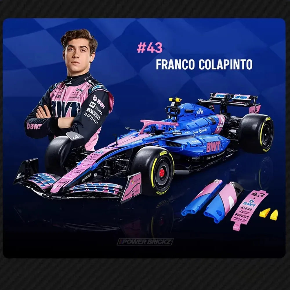 Alpine A525 BWT F1 from Building Blocks Kit