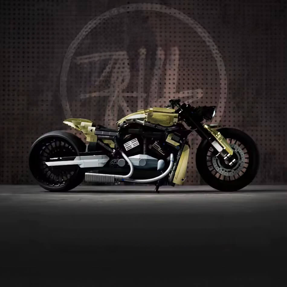 Legendary American Chopper Bike - Building Blocks Set | Power Brickz