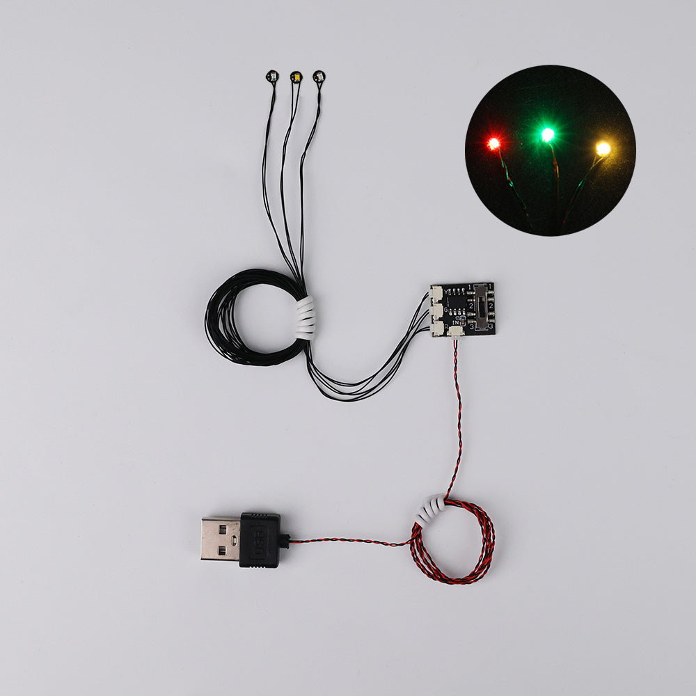 Traffic Light Effect Board (3x effects) | LED Accessory | Power Brickz