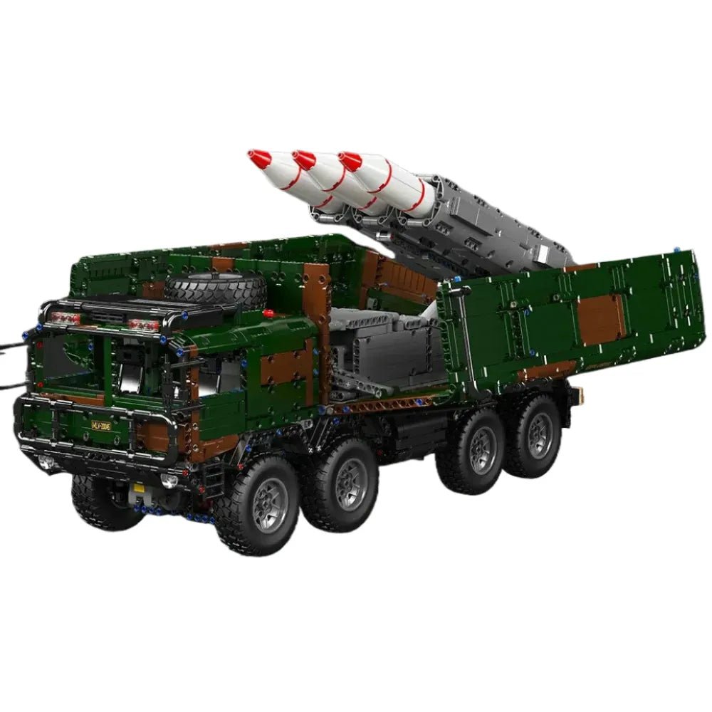 8x8 Desert Heavy Hauler - Building Blocks Set | Power Brickz