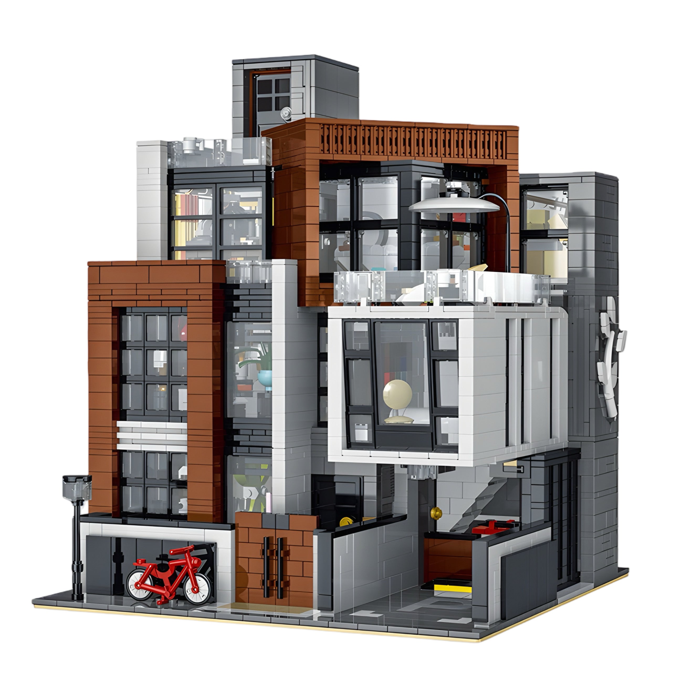 The Design Loft Architecture Building Blocks – 3,446 pieces – architectural display model