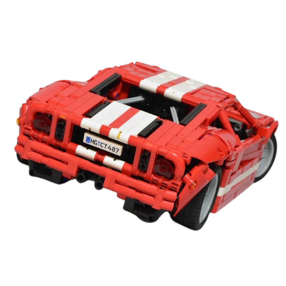 Power Brickz GT40 Iconic American Supercar | 1468pcs SKU MOC-113244