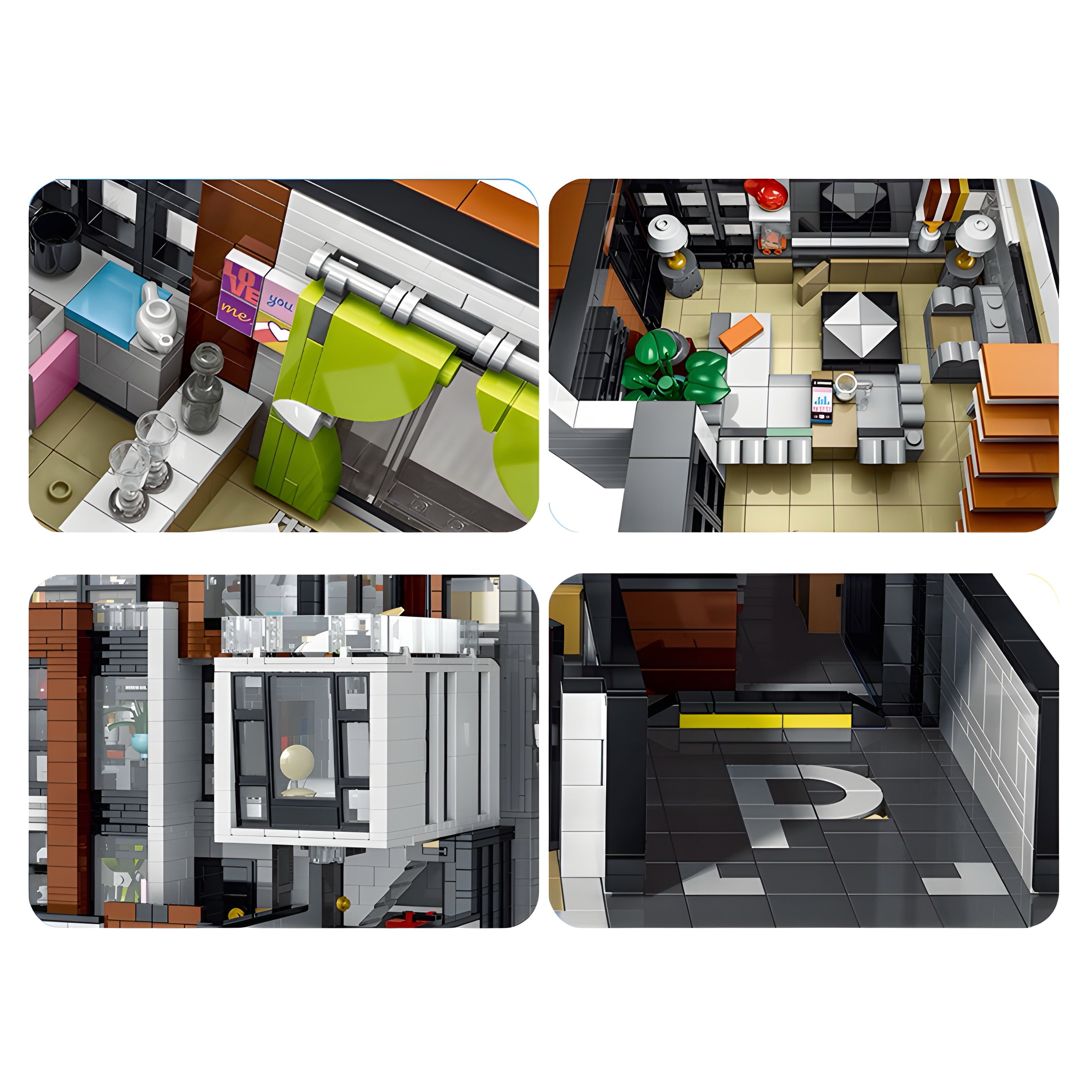 The Design Loft | 3446pcs — view 3 | Power Brickz