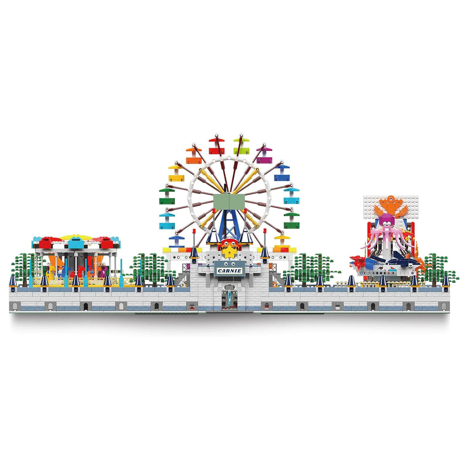 Motorized Amusement Park - Ultimate Edition - Building Blocks Set | Power Brickz