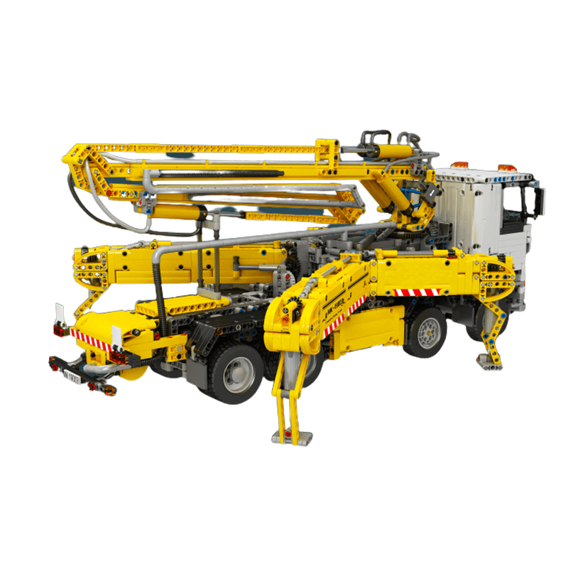 Industrial Pneumatic Concrete Pump - Building Blocks Set | Power Brickz