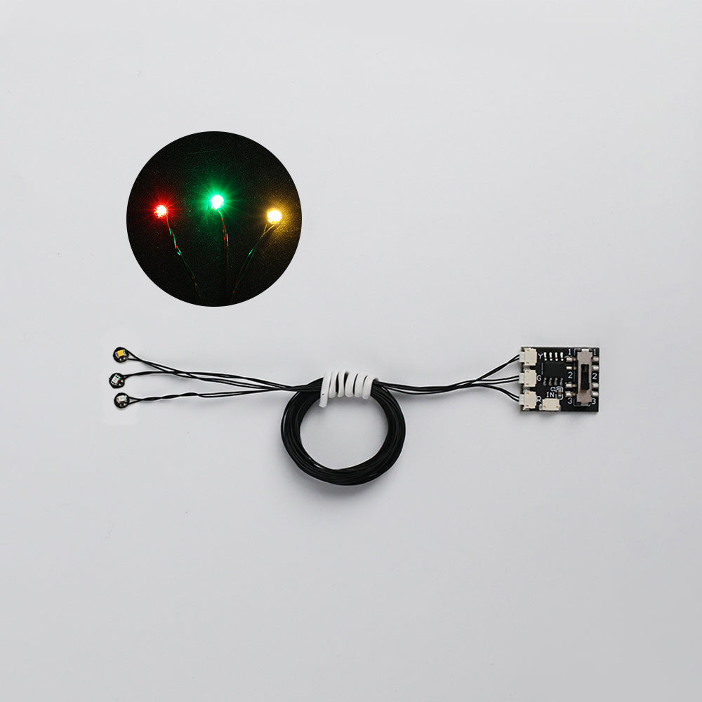 Traffic Light Effect Board (3x effects) | LED Accessory | Power Brickz