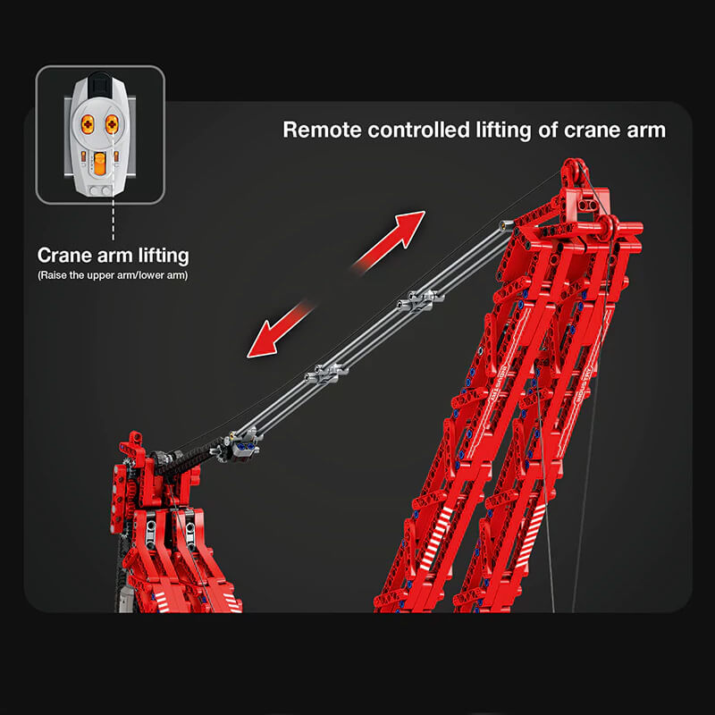 World's Most Powerful Land Crane - Building Blocks Set | Power Brickz