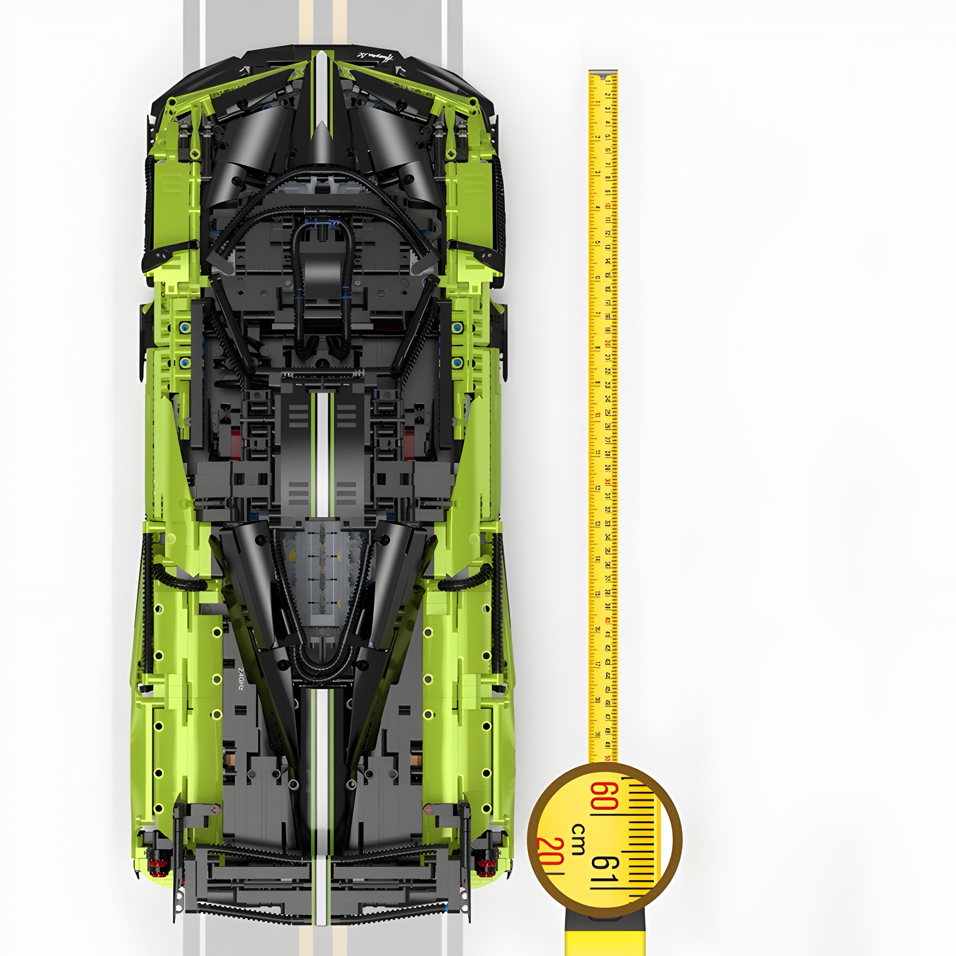 Pagani Huayra BC | 2894pcs — view 6 | Power Brickz